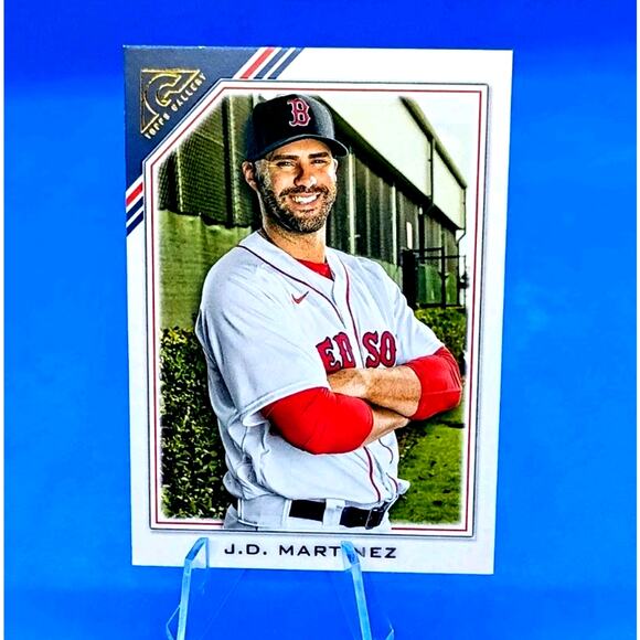 2022 Topps Gallery - J.D. Martinez #15 - Picture 3 of 5